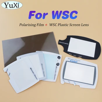 1 комплект Для Пластиковой Экранной Линзы WSC и Поляризованного Поляризационного Фильтровального Листа Для Модификации Экрана С Подсветкой BANDA Woderswan