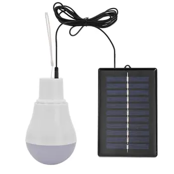 5 В 15 Вт 300 лм, портативная уличная лампа на солнечной энергии, лампа с низким энергопотреблением
