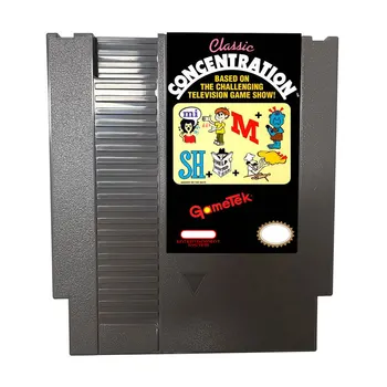 8-Битная игровая карта с 72 контактами Classic-видеоигра с картриджем версии NTSC и Pal для NES