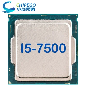 Core i5-7500 i5 7500 3,4 ГГц Б/у четырехъядерный процессор Quad-Thread CPU 6M 65W LGA 1151 В НАЛИЧИИ НА СКЛАДЕ