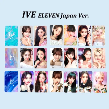 KPOP IVE Japan Дебютный альбом ELEVEN фотокарточек 6шт Selfie LOMO Cards Коллекции поклонников Yujin Gaeul Wonyoung LEESEO REI LIZ