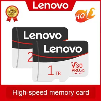 Lenovo 2TB Mini TF SD Card 1TB 512GB 256G128GB TF Flash SD Карта Памяти V30 Высокоскоростная Карта Памяти Для Камеры Телефона