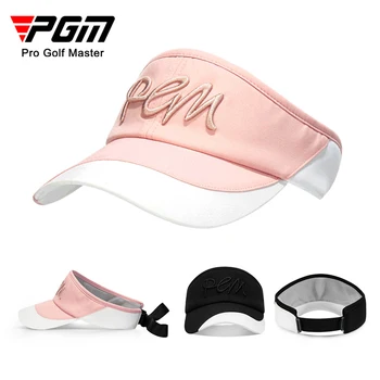 PGM Гольф, Летние солнцезащитные шляпы для женщин и девочек, Регулируемый козырек, Защита от ультрафиолета, Пустой верх, Спорт, Теннис, Гольф, Бег, Солнцезащитный крем, Бейсболка