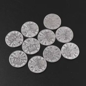 Y1UC 10шт 25мм Монеты из нержавеющей стали В Память о монете Металлические Подарочные поделки Сувенирные Монеты