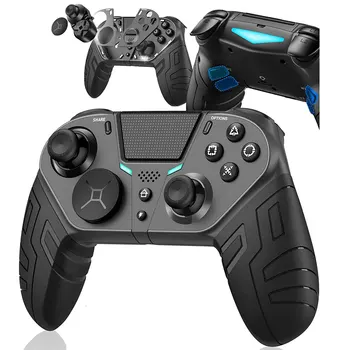 Беспроводной контроллер, совместимый с Bluetooth, для консоли PS4 Elite, для геймпада Ps4 Slim/Pro С программируемой кнопкой возврата, поддержка ПК