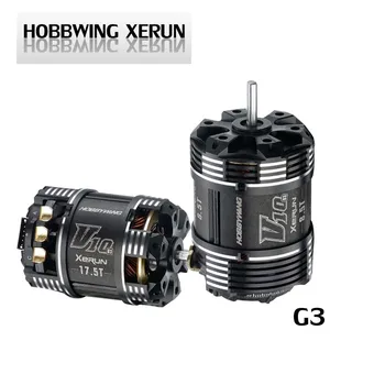 Бессенсорный бесщеточный двигатель Hobbywing xerun V10 G3 540 для дистанционных гонок с дрифтом на радиоуправлении 1: 10 на плоской поверхности