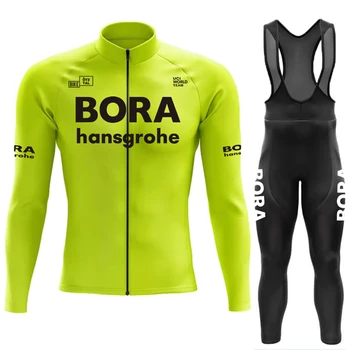 Велосипедная одежда UCI BORA Mtb, костюм с длинным рукавом, мужская велосипедная одежда, трикотажный комплект, Дышащая мужская одежда, осенняя одежда для мужчин