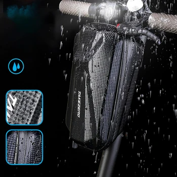 Велосипедная подвесная сумка Pannier 2L/3L Сумка для хранения электрического скутера, твердая оболочка, Ночная светоотражающая пленка большой емкости для M365 PRO 2