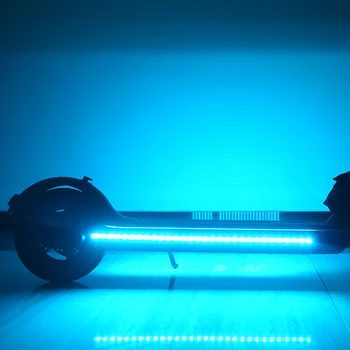 Водонепроницаемые накладки для фонарей для скутера Xiaomi M365 PRO, подсветка шасси скутера, красочная лампа, ремни для фонарей, ночники для скейтборда.