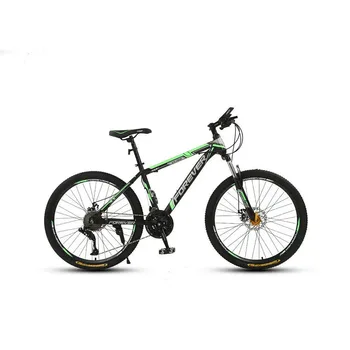 Горный велосипед с дисковым тормозом Велосипед для подростков, Углеродистая сталь, Амортизация, Двойной с дисковым тормозом, 24 дюйма, 21/24 Скорости