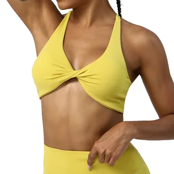 Женский быстросохнущий спортивный бюстгальтер Antibom для йоги, облегающий женский спортивный бюстгальтер для бега на открытом воздухе, жилет для фитнеса на спине