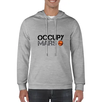 Новая толстовка Occupy Mars - Space Planet - SpaceX, мужская одежда в японском стиле, новинки в толстовках и блузках