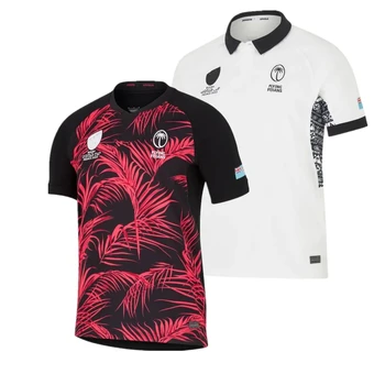 новая футболка для регби Фиджи 2023 2024 Фиджийская футболка для регби DRUA home away джерси fiji 7s большого размера S-5XL