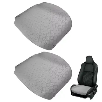Подушка для автомобильного сиденья, охлаждающая подушку для водительского сиденья, Дышащие чехлы для передних сидений, подушка для автомобильного сиденья, чехлы для передних сидений для грузовика Седан