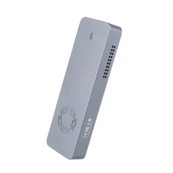 Портативный корпус твердотельного накопителя из алюминиевого сплава Поддерживает скорость 10 Гбит/с USB 3.1 DualProtocol Single SSD Case Box