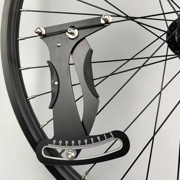 Проверка спиц колеса велосипеда MTB Из алюминиевого сплава, Инструмент для калибровки велосипедных колес, Аксессуары для точного ремонта