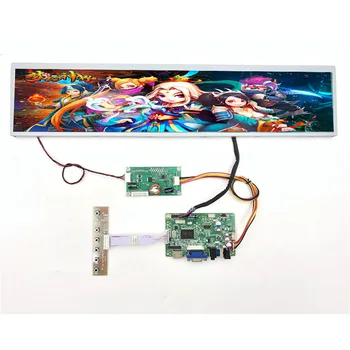 растянутый ЖК-дисплей 19,1 дюйма 1920 * 360 с рекламным экраном, совместимым с HDMI, подходит для аркадного шкафа.