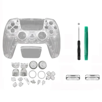 Сменные Запасные части и аксессуары, корпус игрового контроллера для PS5, Индивидуальная лицевая панель, игровой контроллер, обложка для игр, игра