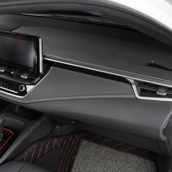 Универсальная линия отделки салона автомобиля кожей для Skoda Yeti Rapid Ford Focus 2 3 Fusion Escape Mondeo Dodge Caliber Charger