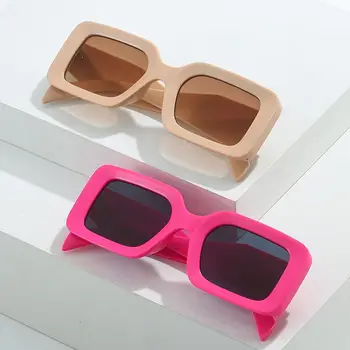 Новые модные женские квадратные солнцезащитные очки негабаритного дизайна бренда Y2K Солнцезащитные очки женские мужские модные велосипедные очки на открытом воздухе UV400